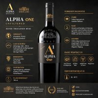 Alpha Estate Alpha One Rotwein 75cl